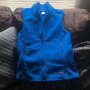 Blue synchilla Patagonia vest